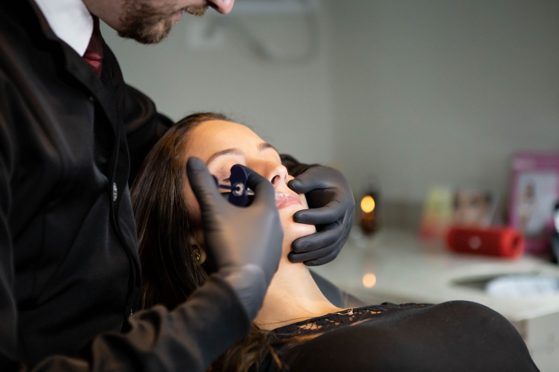 Sample image, brow and lash treatment